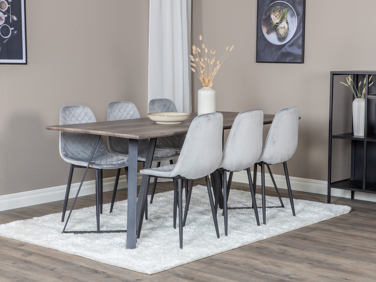 Étkezőgarnitúra Dallas 1357, 75x90x180cm