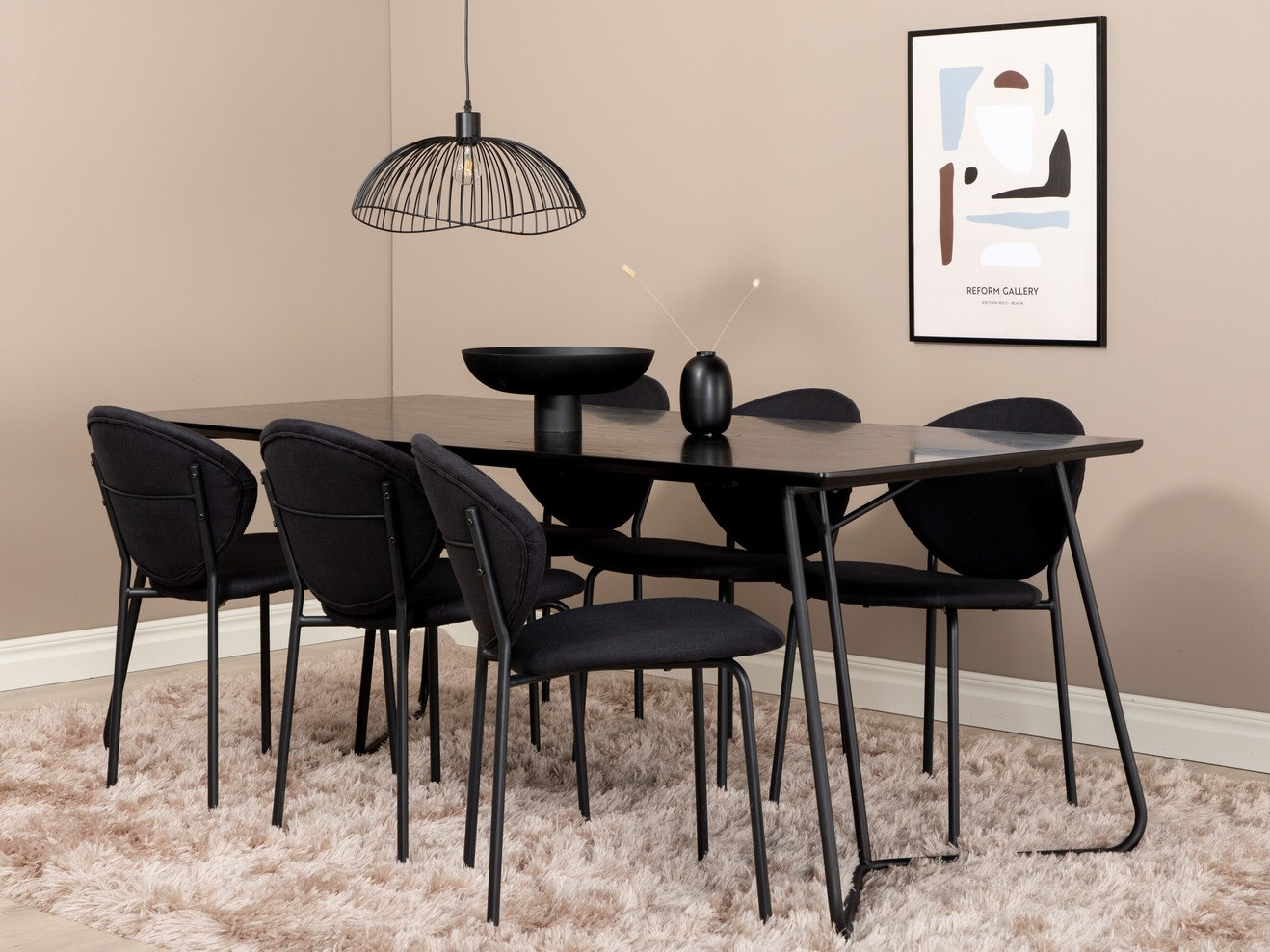 Étkezőgarnitúra Dallas 3040, 75x90x190cm