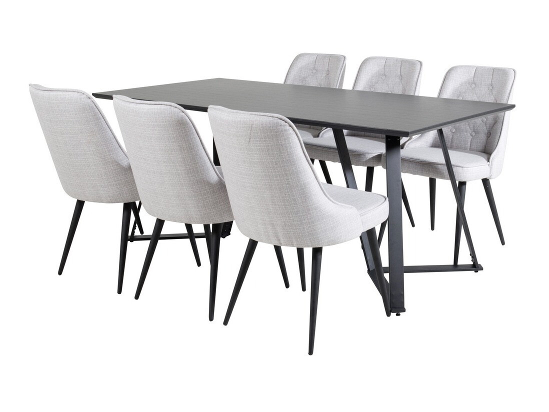 Étkezőgarnitúra Dallas 1629, 75x90x180cm