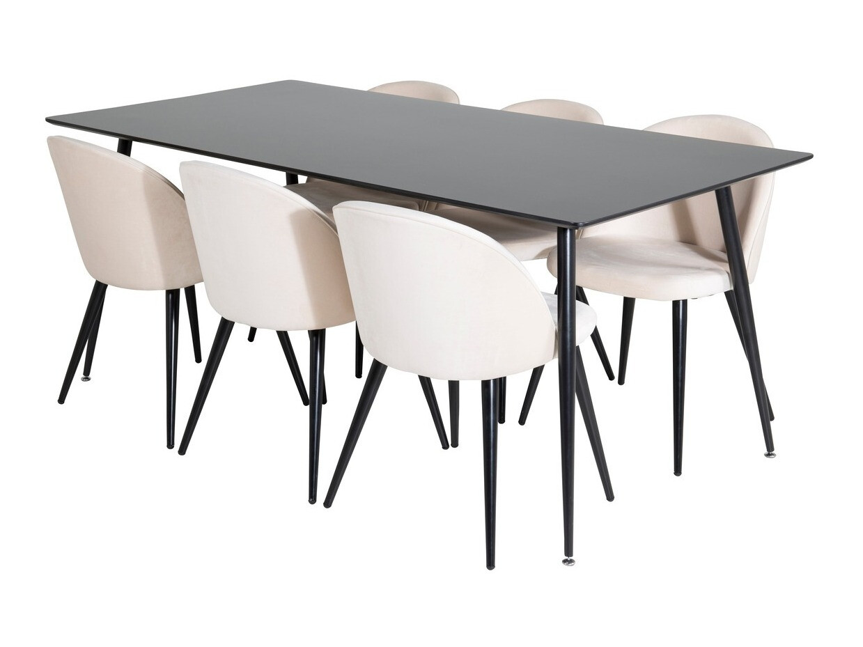 Étkezőgarnitúra Dallas 1509, 75x90x180cm