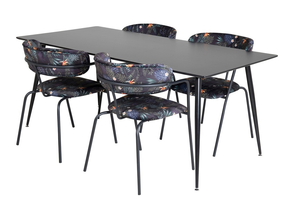 Étkezőgarnitúra Dallas 1520, 75x90x180cm