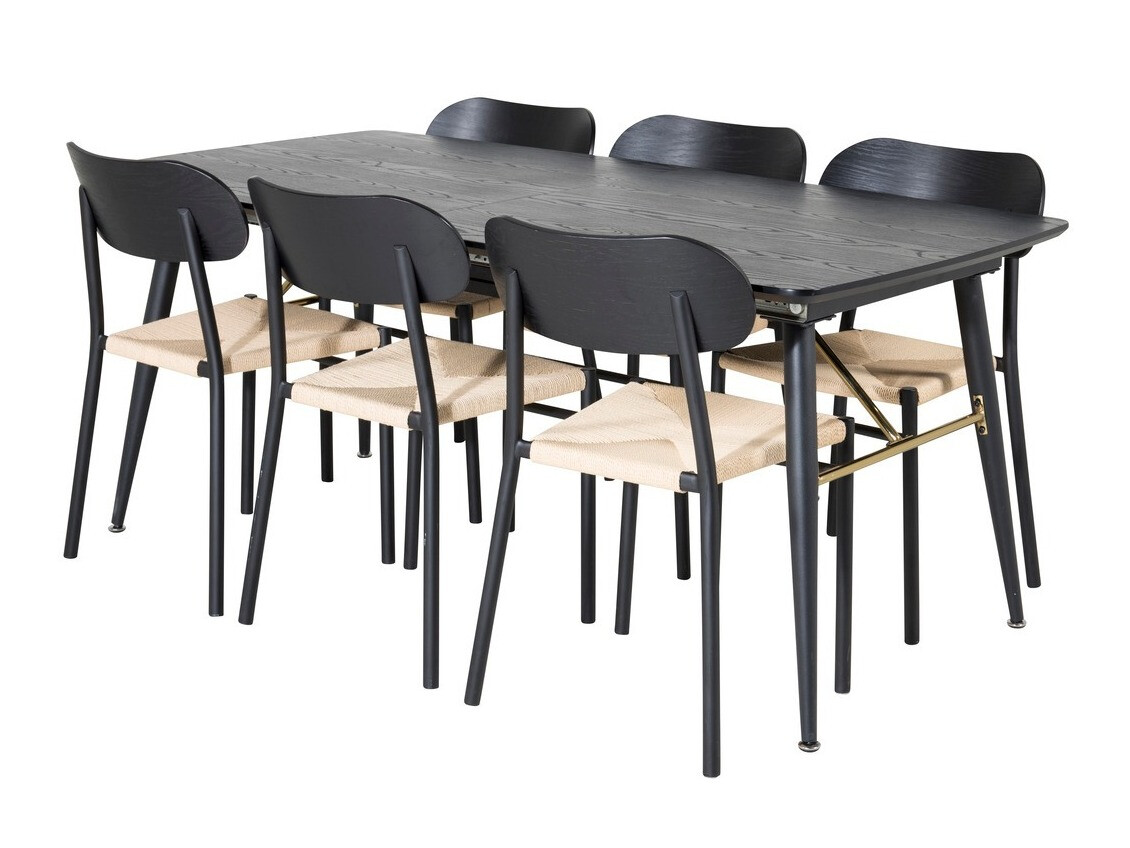 Étkezőgarnitúra Dallas 1781, 76x85x180cm