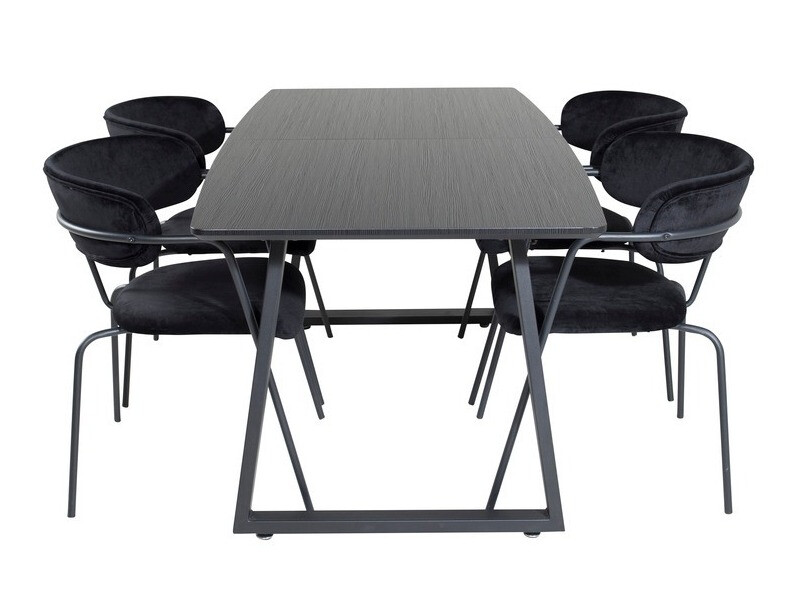 Étkezőgarnitúra Dallas 2006, 75x85x160cm