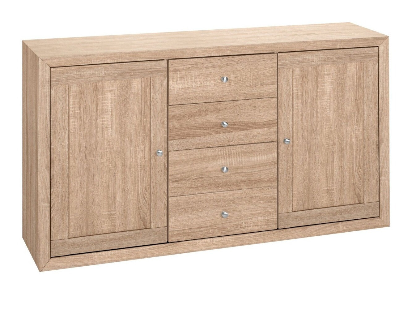 Komód Denton 205, Sonoma tölgy, 80x140x35cm