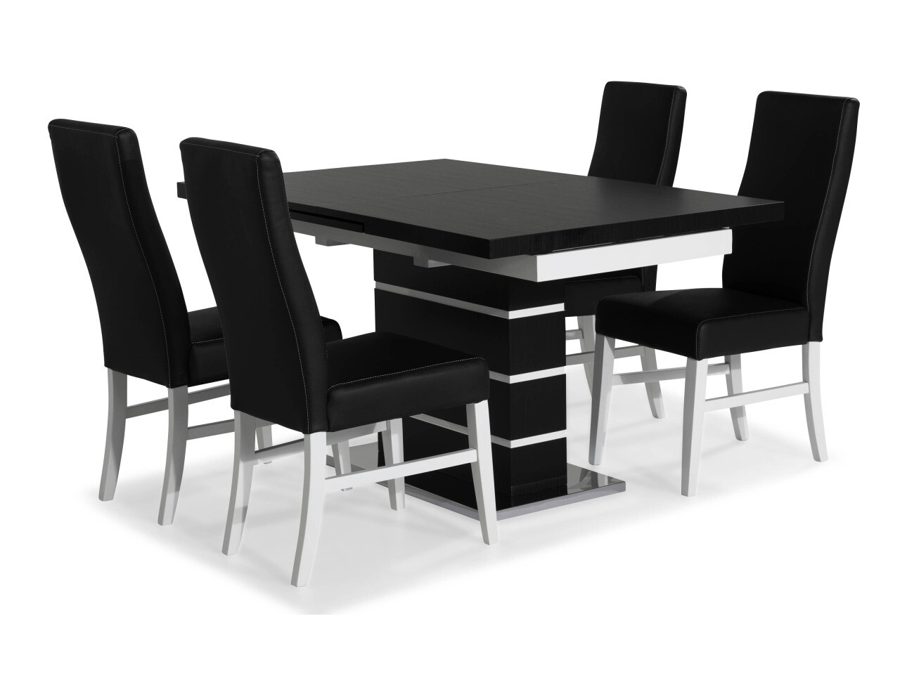 Étkezőgarnitúra Scandinavian Choice 259, 75x90x140cm