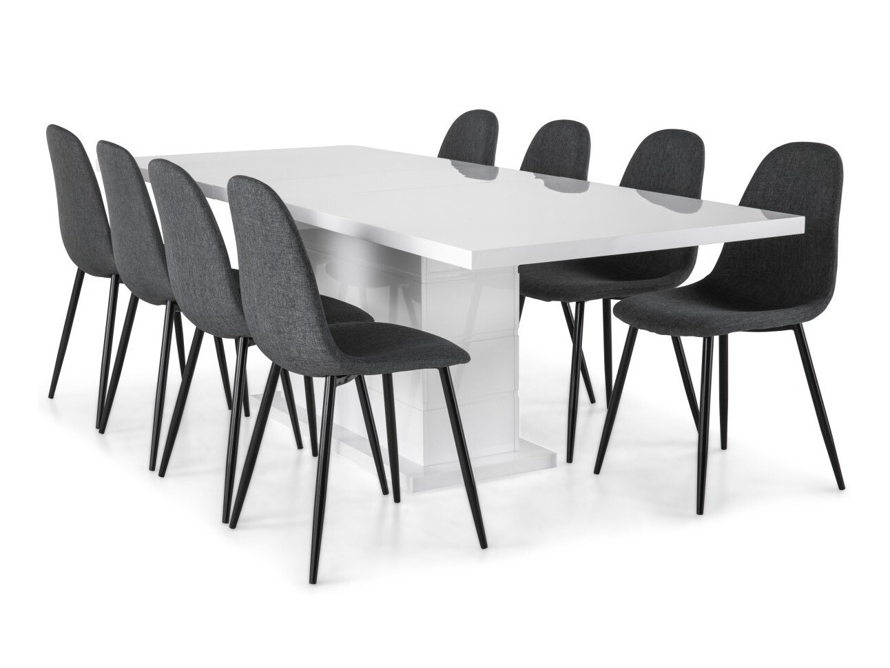 Étkezőgarnitúra Scandinavian Choice 616, 75x90x200cm