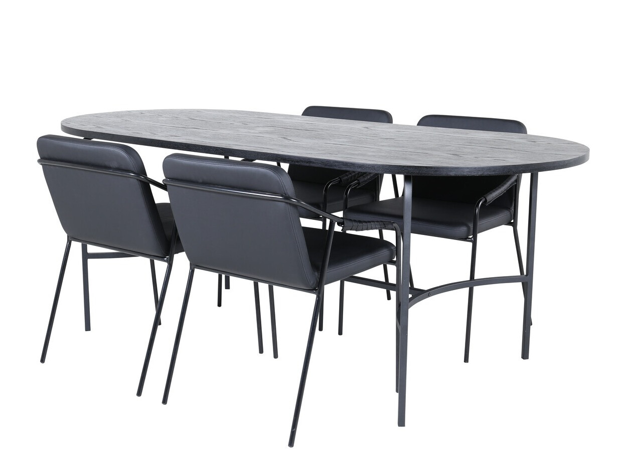 Étkezőgarnitúra Dallas 2523, 75x90x200cm