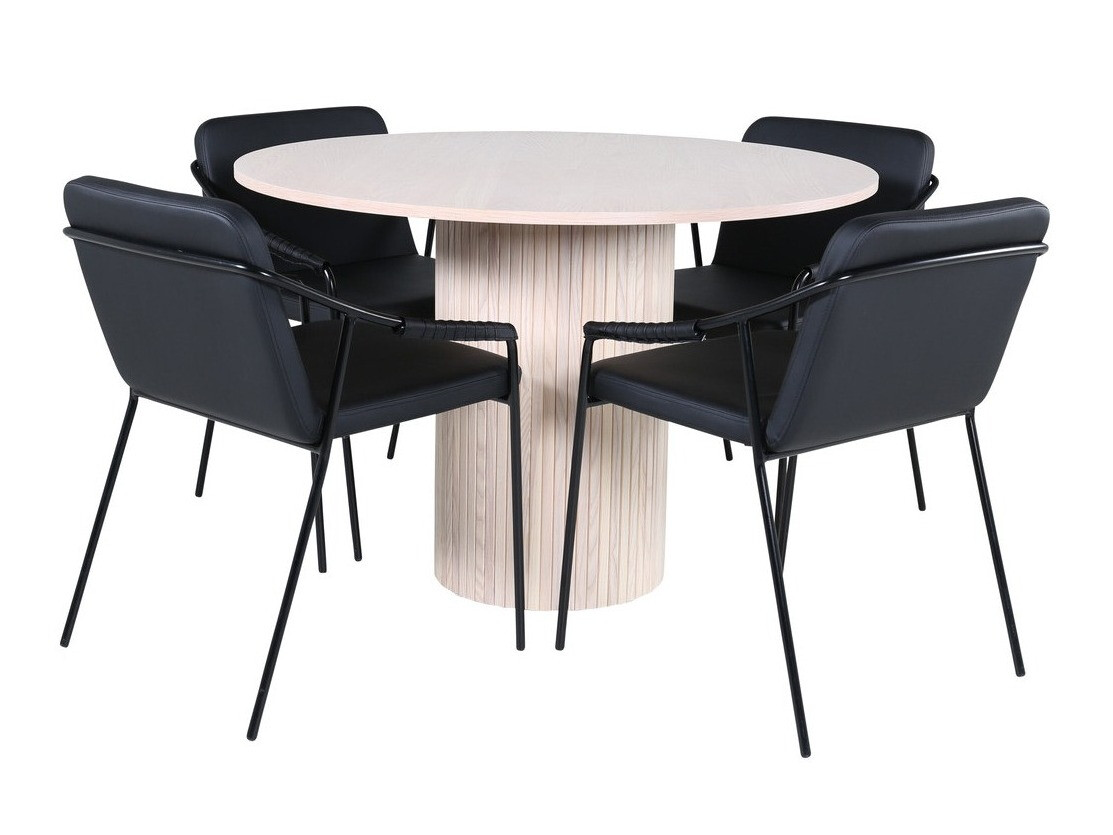 Étkezőgarnitúra Dallas 2561, 74cm, Hamu