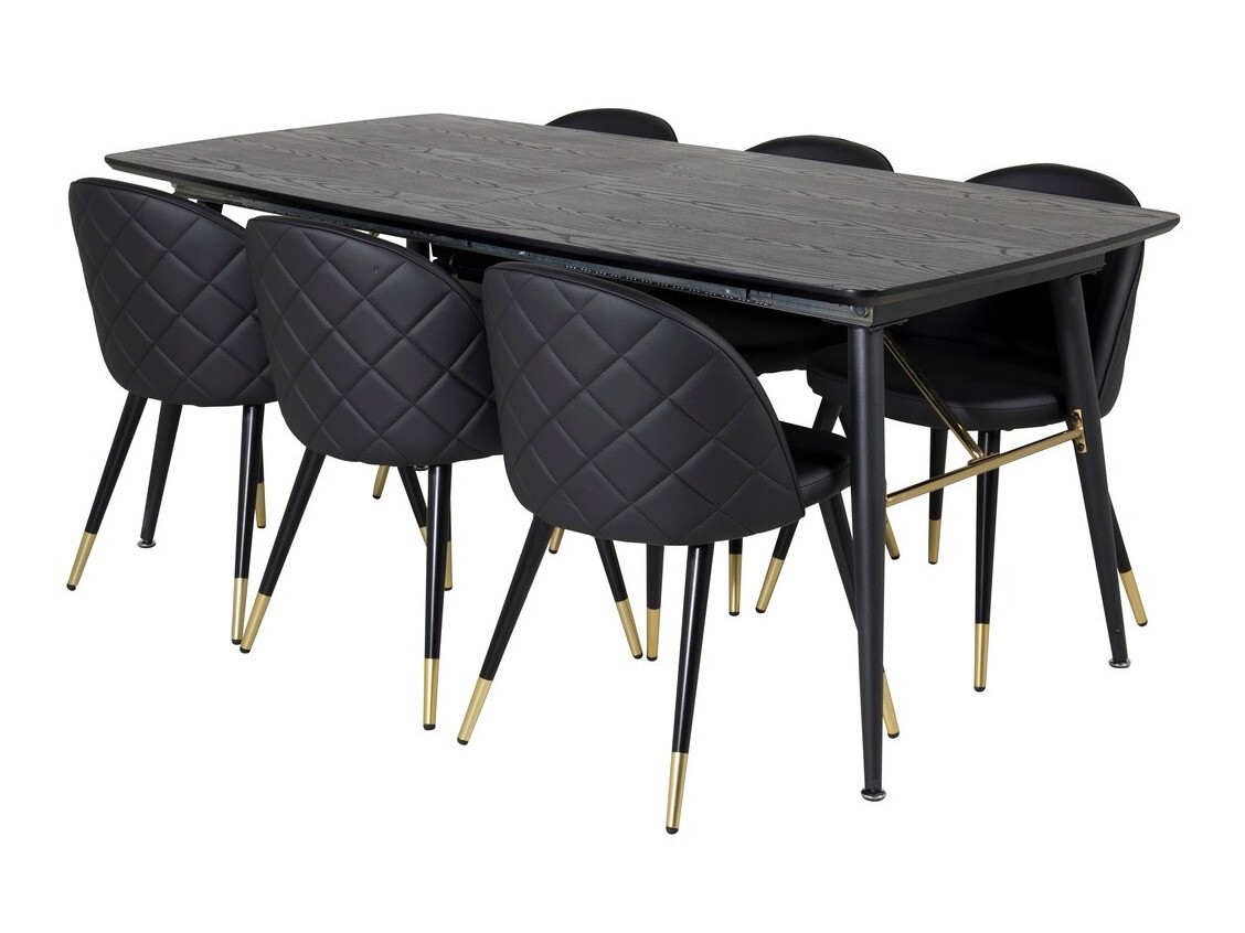 Étkezőgarnitúra Dallas 1452, 75.5x85x180cm