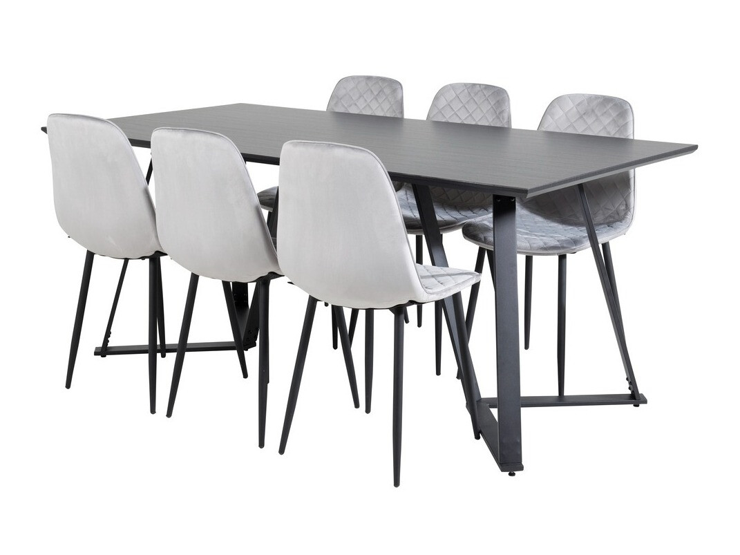 Étkezőgarnitúra Dallas 1614, 75x90x180cm