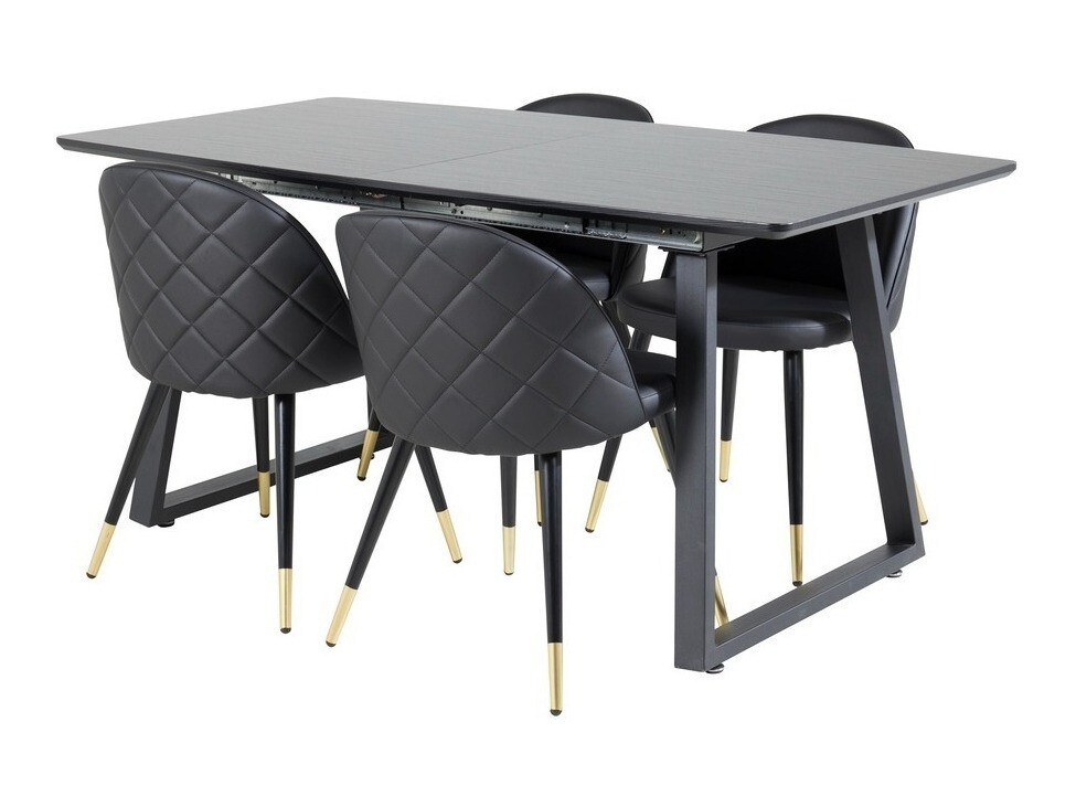 Étkezőgarnitúra Dallas 1630, 75.5x80x160cm