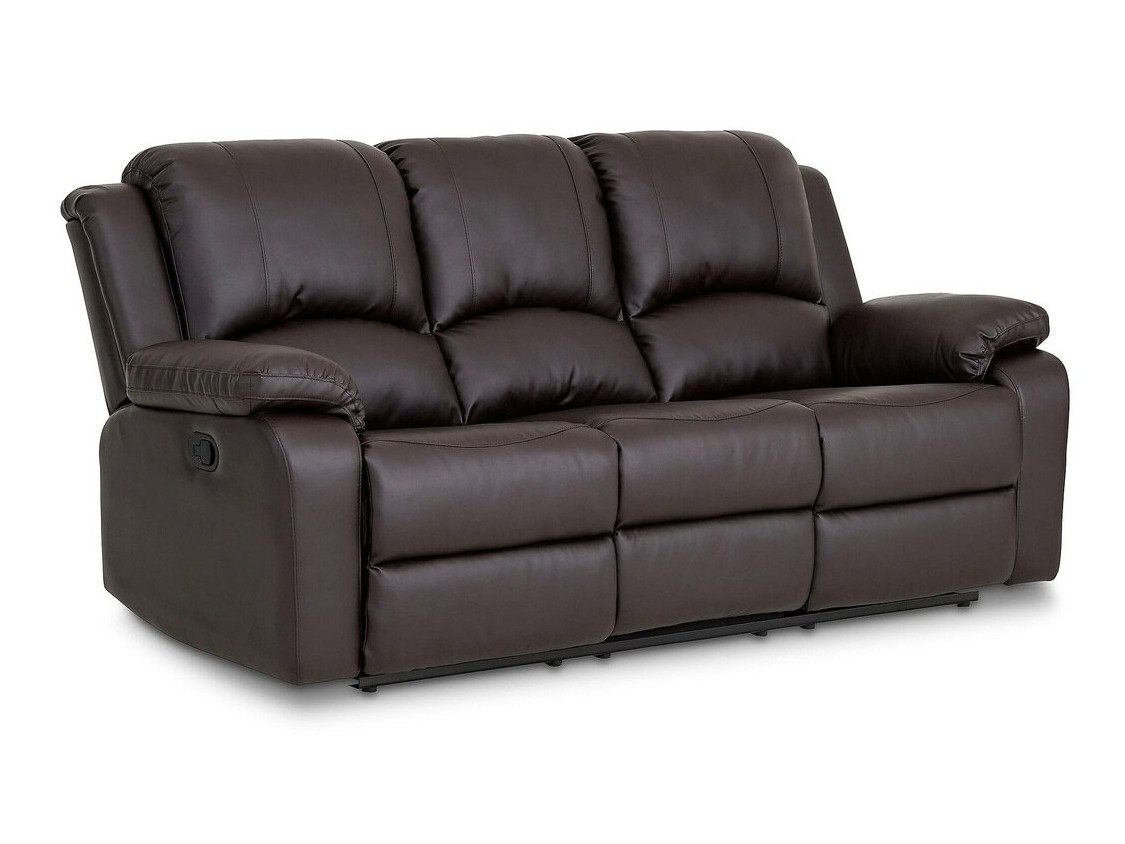 Relax kanapé Manor House 218, Sötét barna, 98x206x97cm, Részben összeszerelt