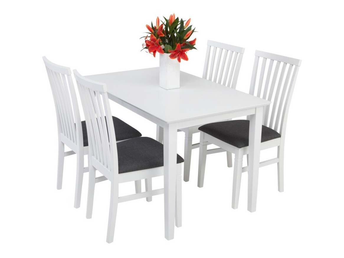 Étkezőgarnitúra Scandinavian Choice 394, 74x75x120cm, Kaucsuk