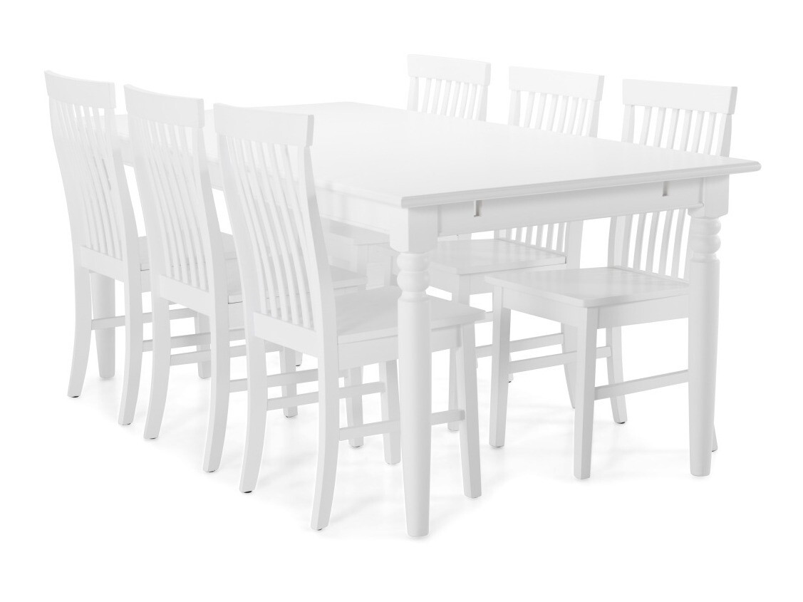 Étkezőgarnitúra Provo 146, 78x100x190cm, Kaucsuk