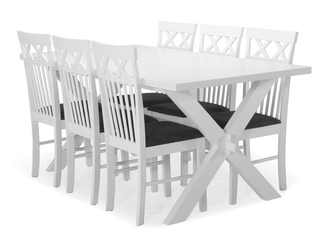 Étkezőgarnitúra Scandinavian Choice 354, 76x90x180cm