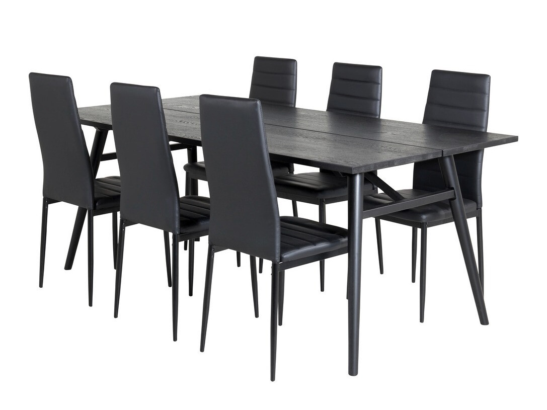 Étkezőgarnitúra Dallas 1820, 75x95x190cm