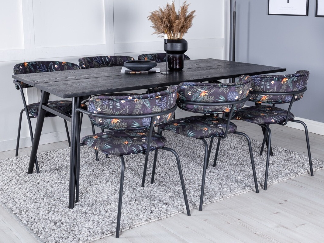 Étkezőgarnitúra Dallas 1849, 75x95x190cm