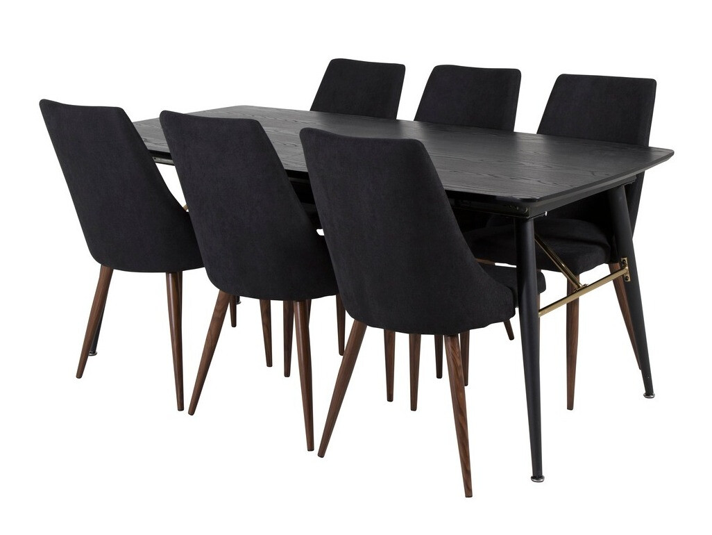 Étkezőgarnitúra Dallas 1441, 75.5x85x180cm