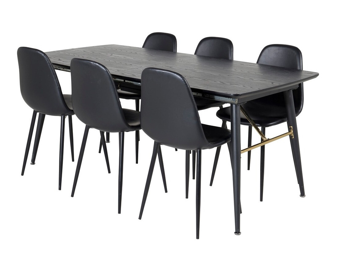 Étkezőgarnitúra Dallas 1444, 75.5x85x180cm