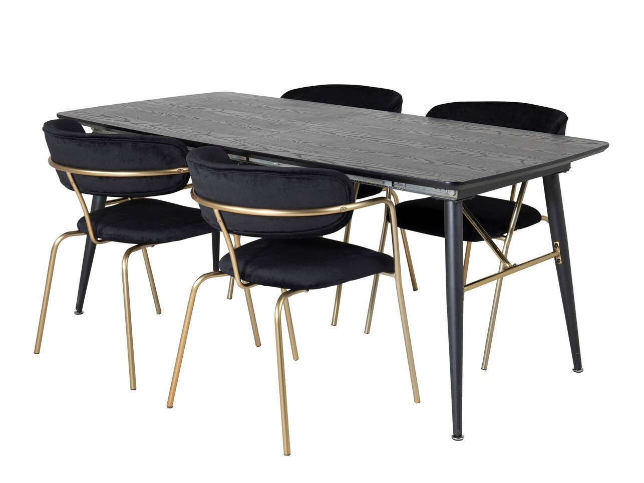 Étkezőgarnitúra Dallas 1458, 75.5x85x180cm