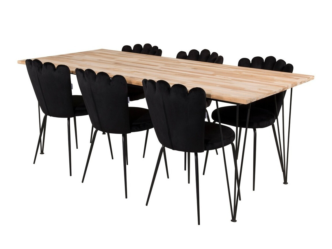 Étkezőgarnitúra Dallas 1742, 75x90x200cm