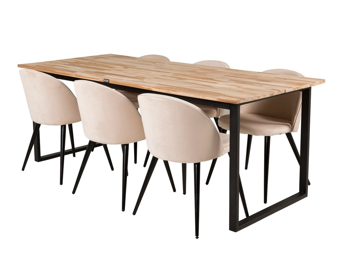 Étkezőgarnitúra Dallas 1757, 75x90x200cm