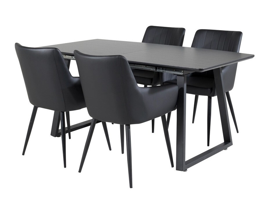 Étkezőgarnitúra Dallas 1990, 75.5x80x160cm