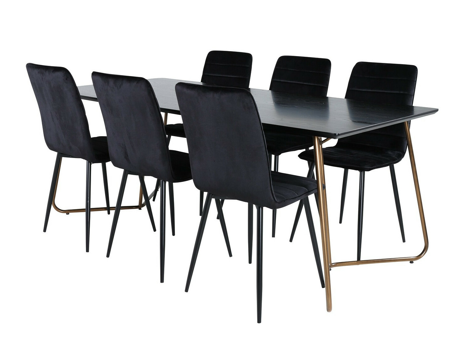 Étkezőgarnitúra Dallas 2724, 75x90x190cm