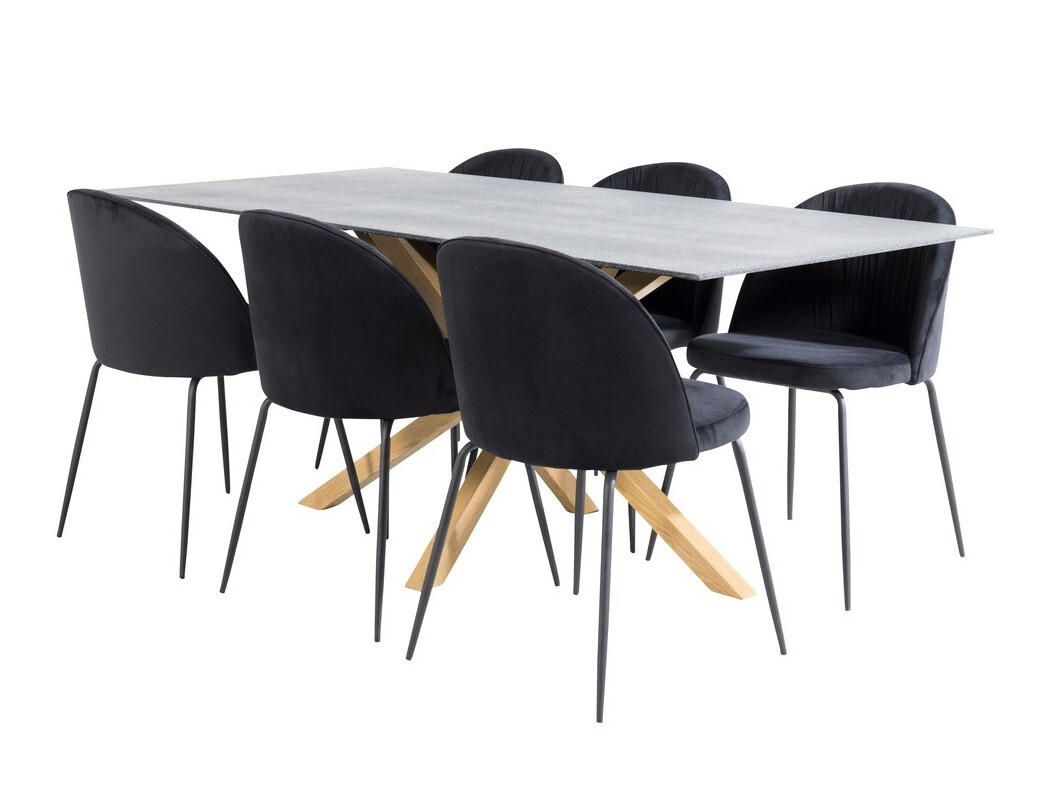 Étkezőgarnitúra Dallas 1331, 75x90x180cm