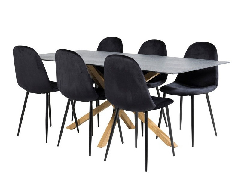 Étkezőgarnitúra Dallas 1871, 75x90x180cm