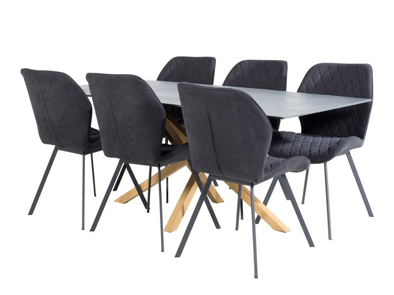 Étkezőgarnitúra Dallas 1872, 75x90x180cm