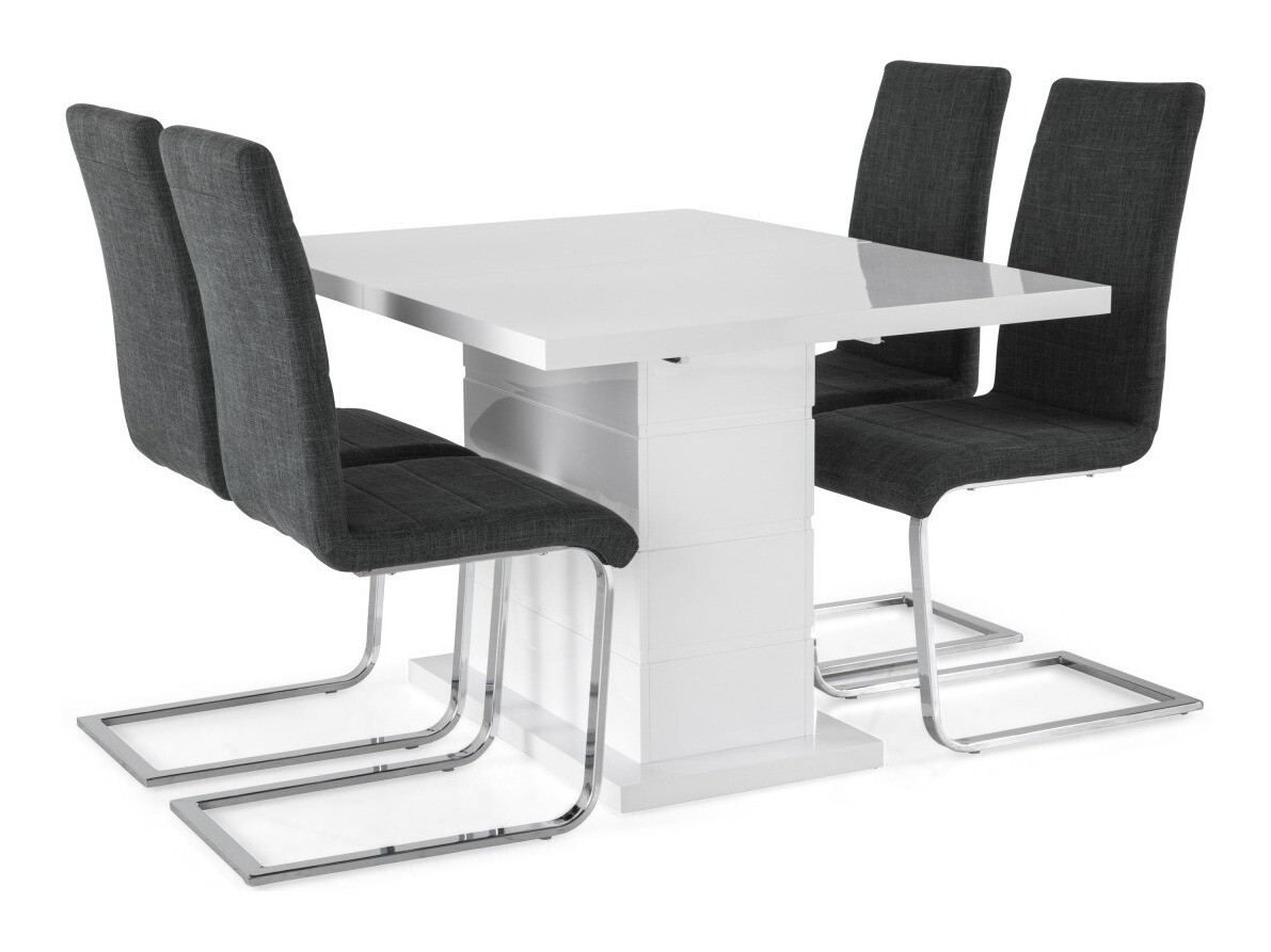 Étkezőgarnitúra Scandinavian Choice 578, 76x90x120cm, Kaucsuk