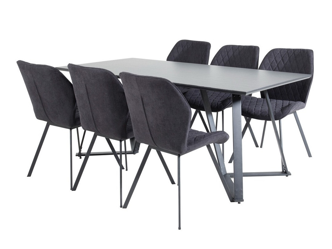 Étkezőgarnitúra Dallas 1685, 75x90x180cm