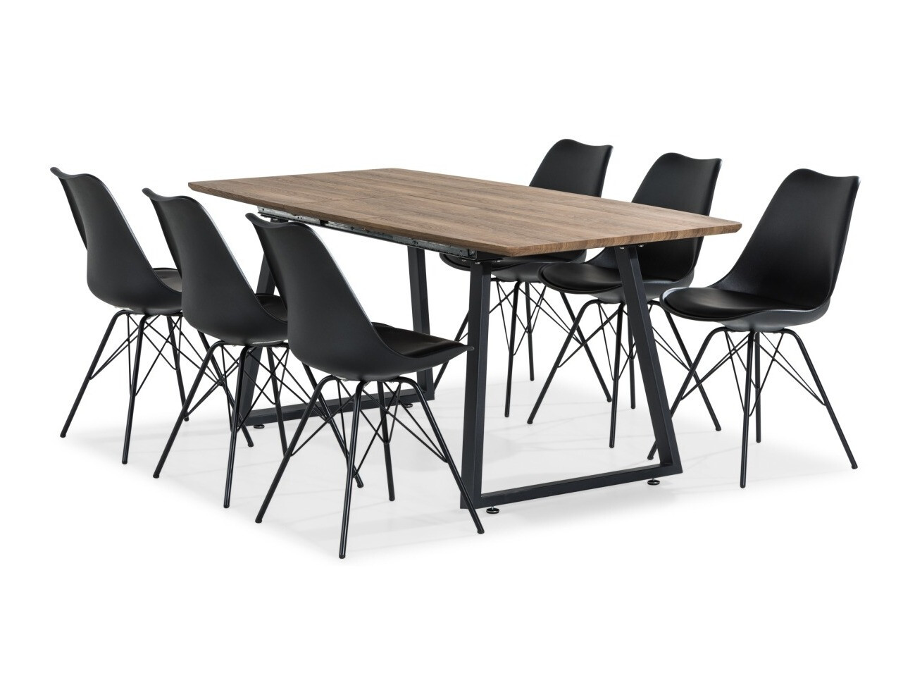 Étkezőgarnitúra Scandinavian Choice 427, 75x90x160cm