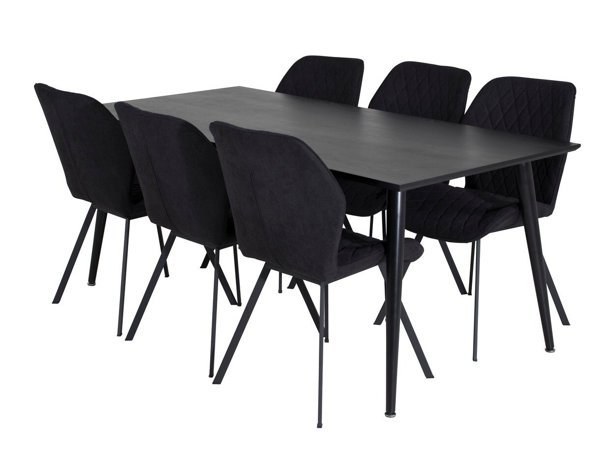 Étkezőgarnitúra Dallas 1877, 75.5x90x180cm