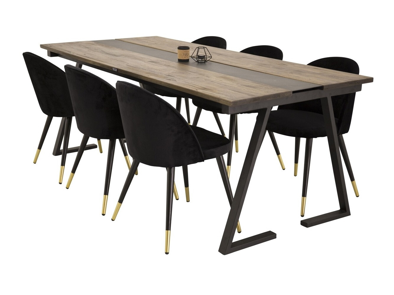 Étkezőgarnitúra Dallas 2086, 75x90x200cm