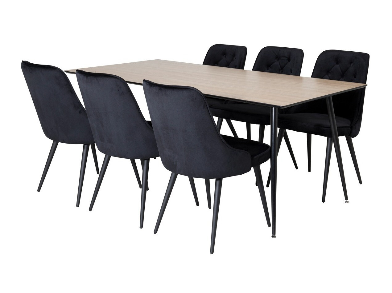 Étkezőgarnitúra Dallas 1674, 75x90x180cm