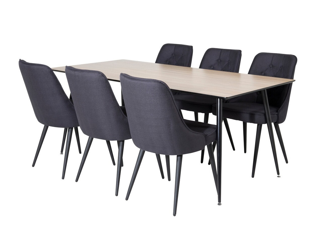 Étkezőgarnitúra Dallas 1769, 75x90x180cm