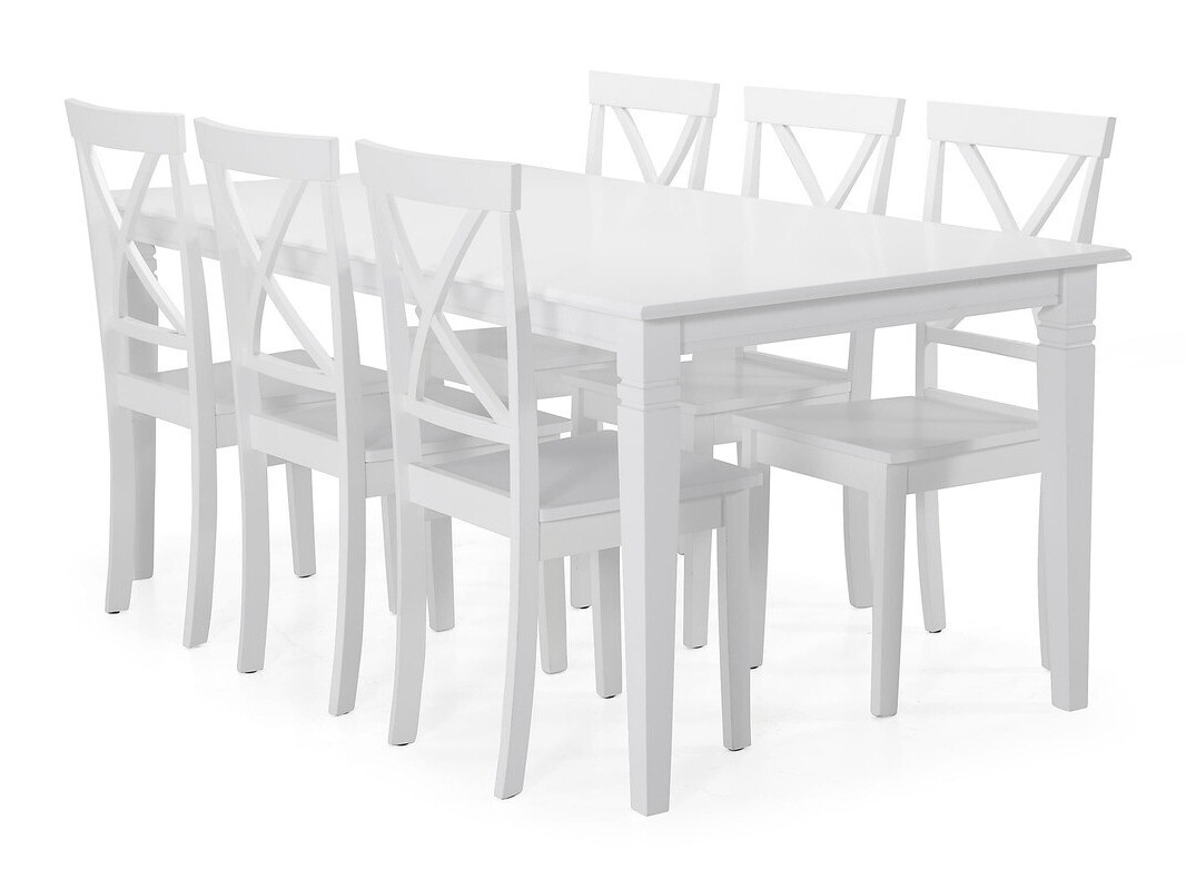 Étkezőgarnitúra Provo 190, 74x95x180cm, Kaucsuk