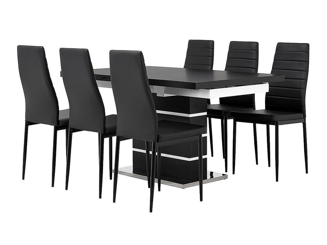 Étkezőgarnitúra Charleston 283, 75x90x140cm