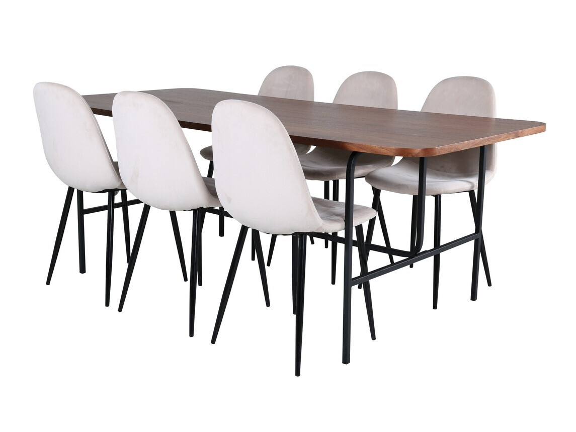 Étkezőgarnitúra Dallas 2771, 74x90x200cm