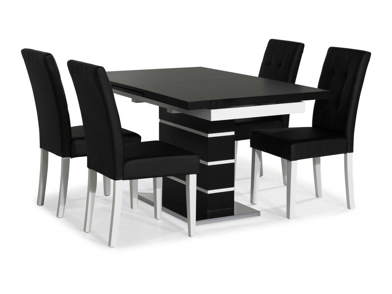 Étkezőgarnitúra Scandinavian Choice 688, 75x90x140cm