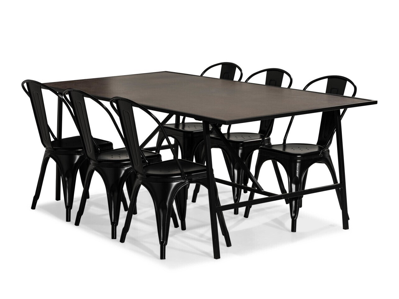 Étkezőgarnitúra Parkland 182, 75x104x204cm