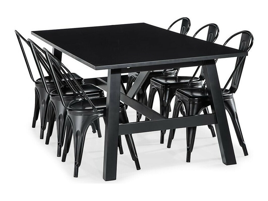 Étkezőgarnitúra Scandinavian Choice 489, 76x100x220cm