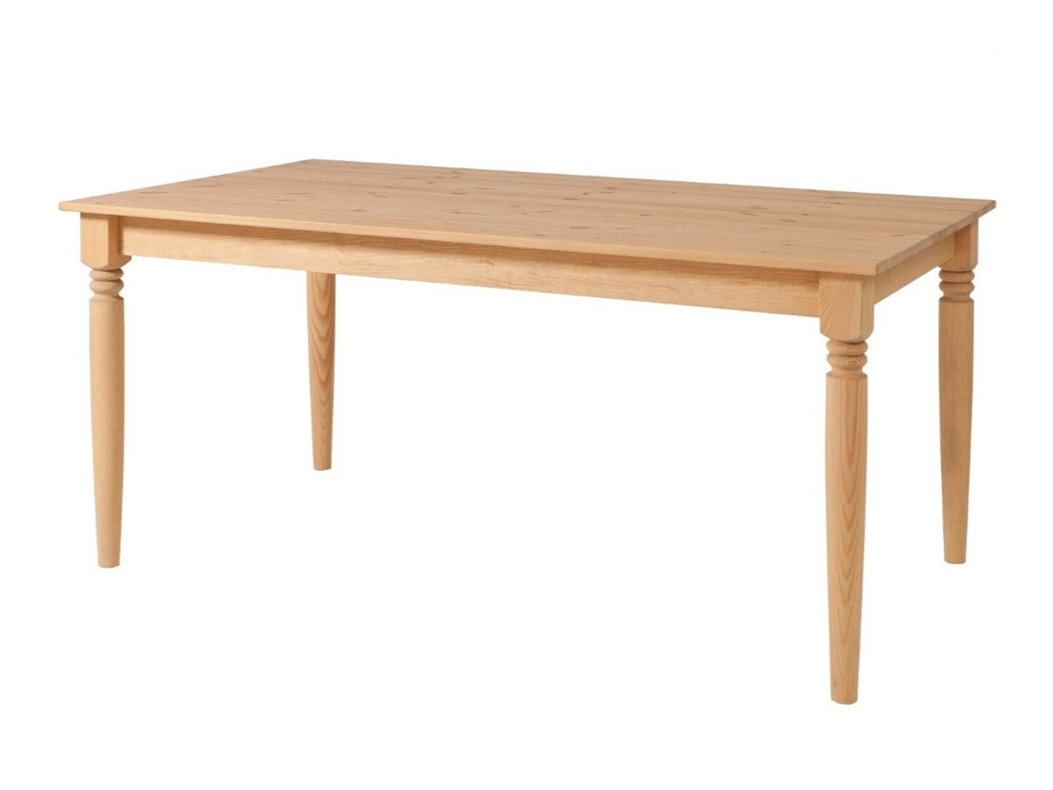 Asztal Denton 285, Fenyő, 76x90x120cm, Munkalap anyaga, Váz anyaga