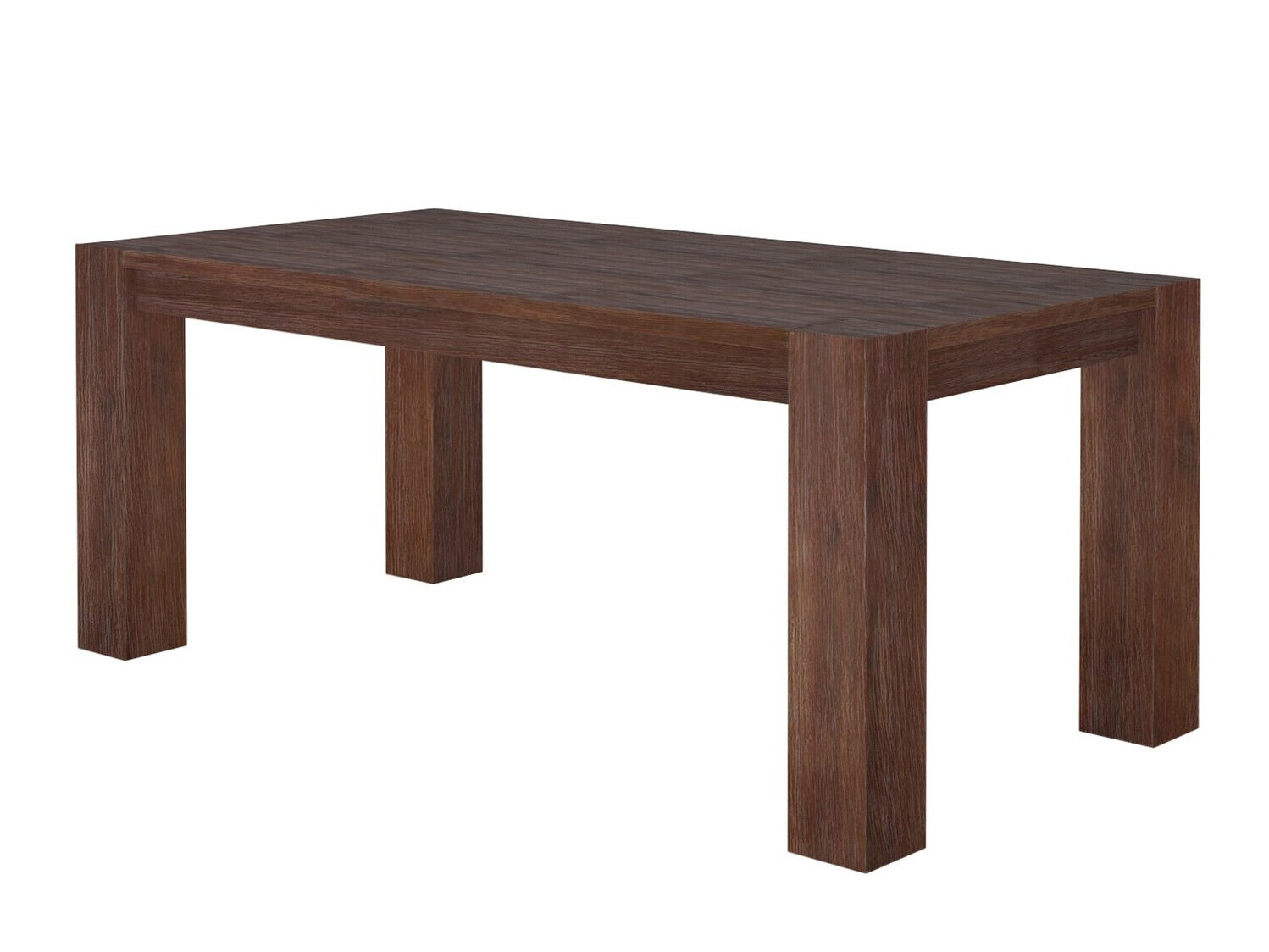 Asztal Denton 711, Barna, 74x90x180cm, Munkalap anyaga, Váz anyaga