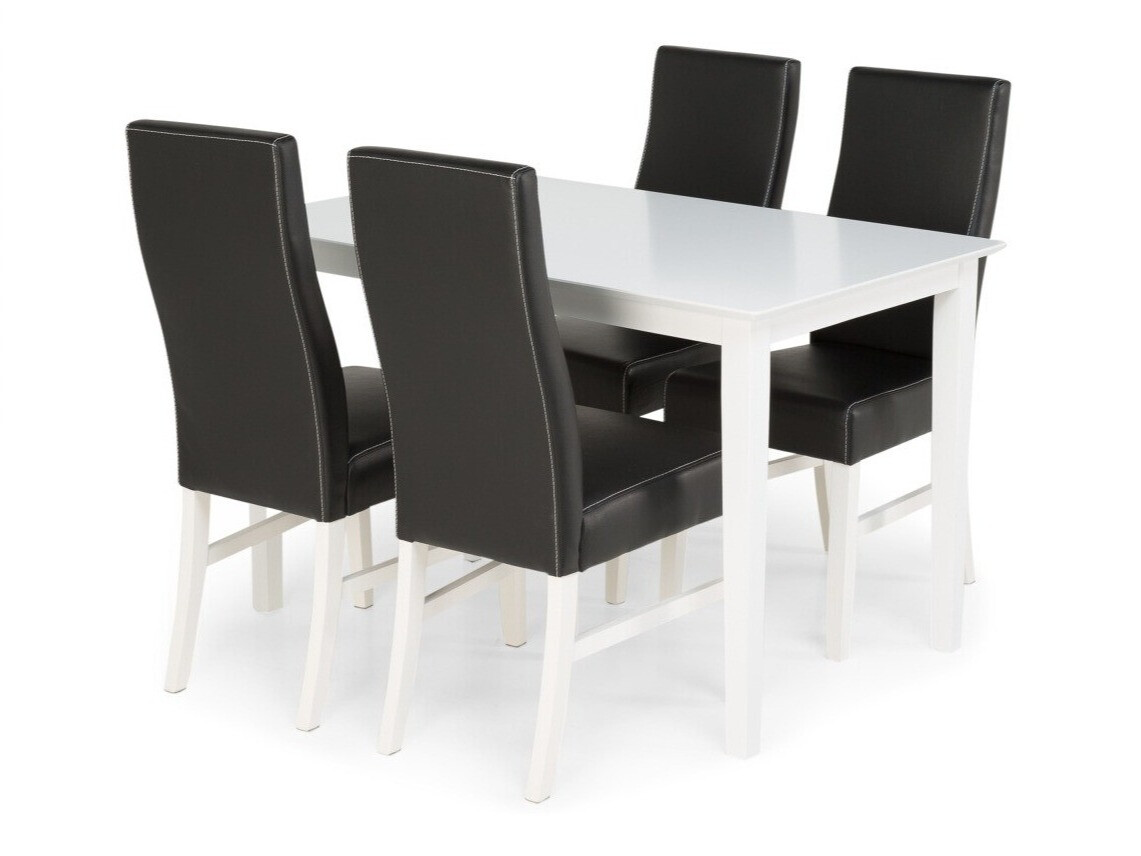 Étkezőgarnitúra Scandinavian Choice 296, 74x75x120cm, Kaucsuk