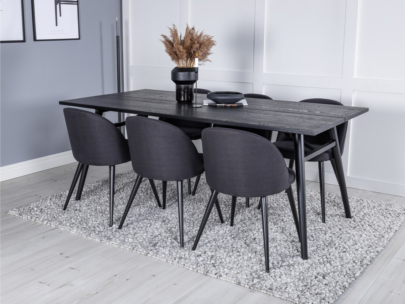 Étkezőgarnitúra Dallas 1675, 75x95x195cm