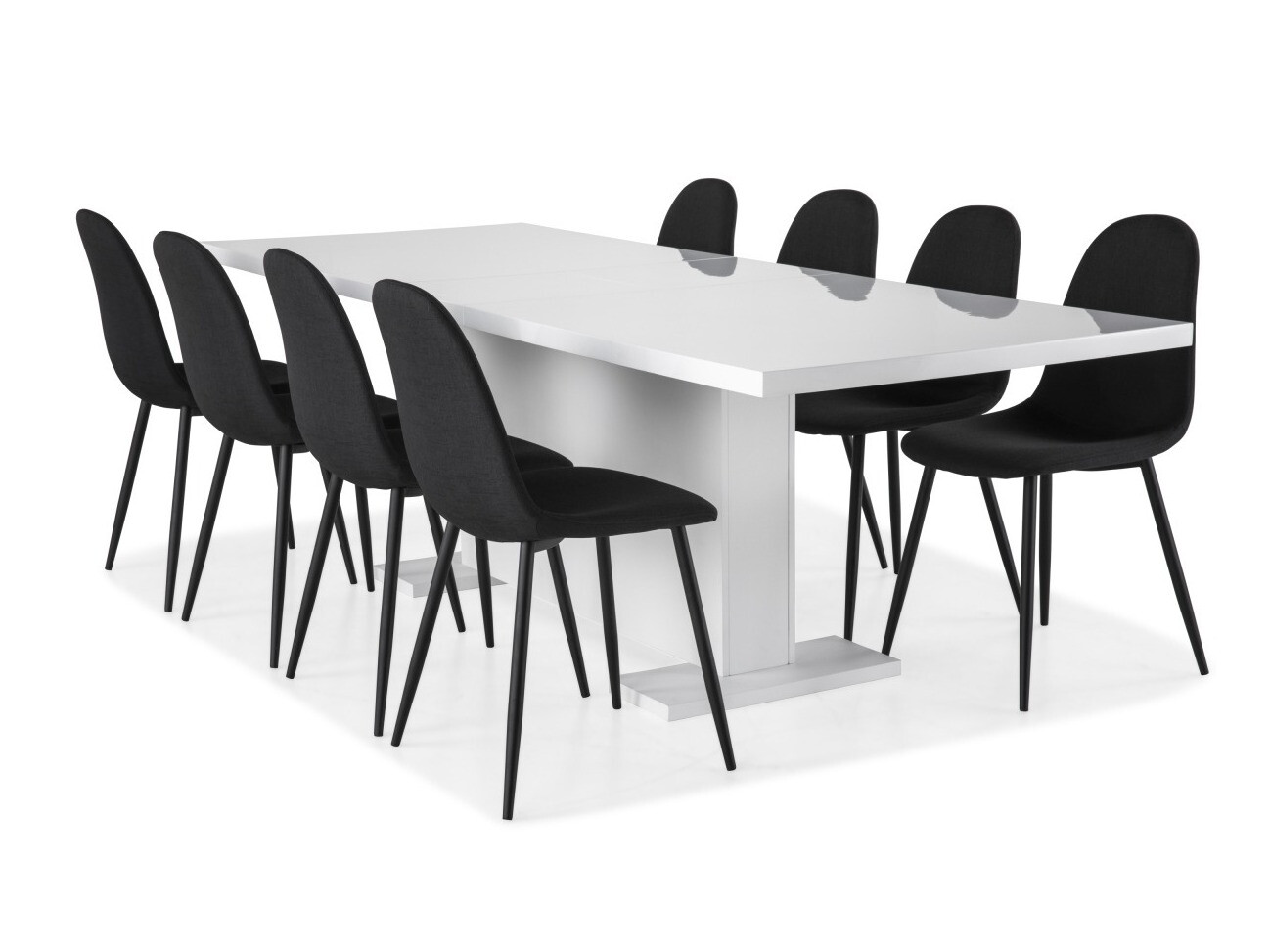 Étkezőgarnitúra In Living 304, 76x90x200cm