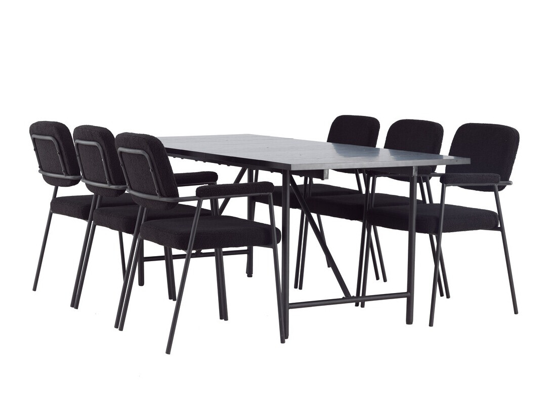 Étkezőgarnitúra Dallas 3968, 75x90x200cm